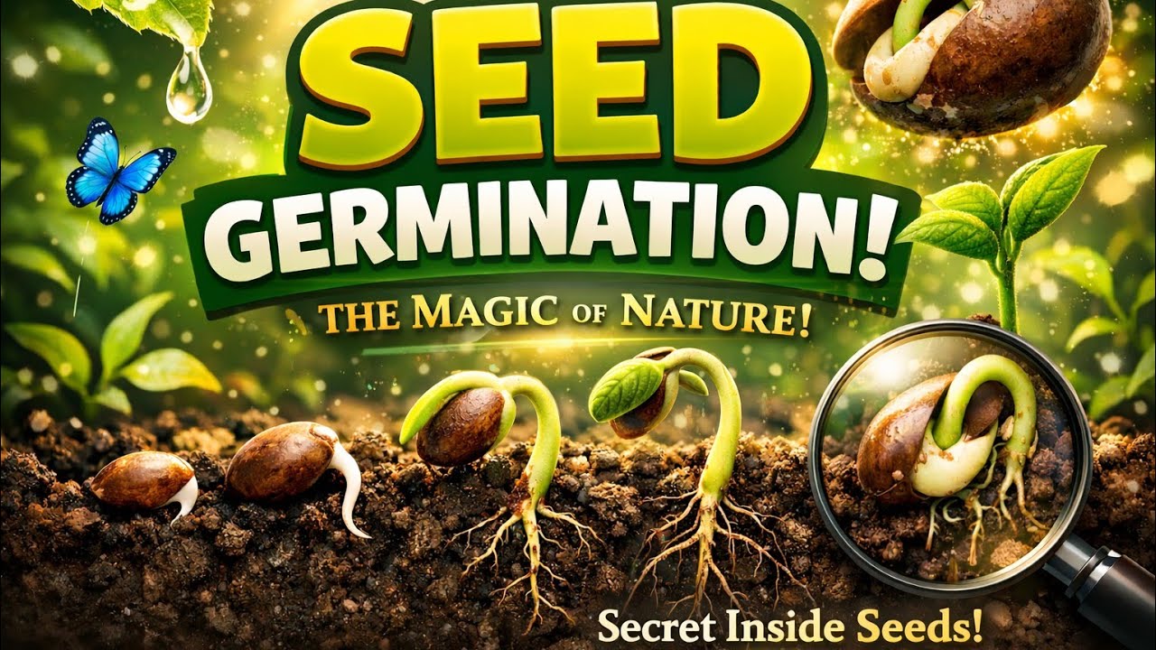 Seed Germination Explained | Process, Types & Conditions 🌱