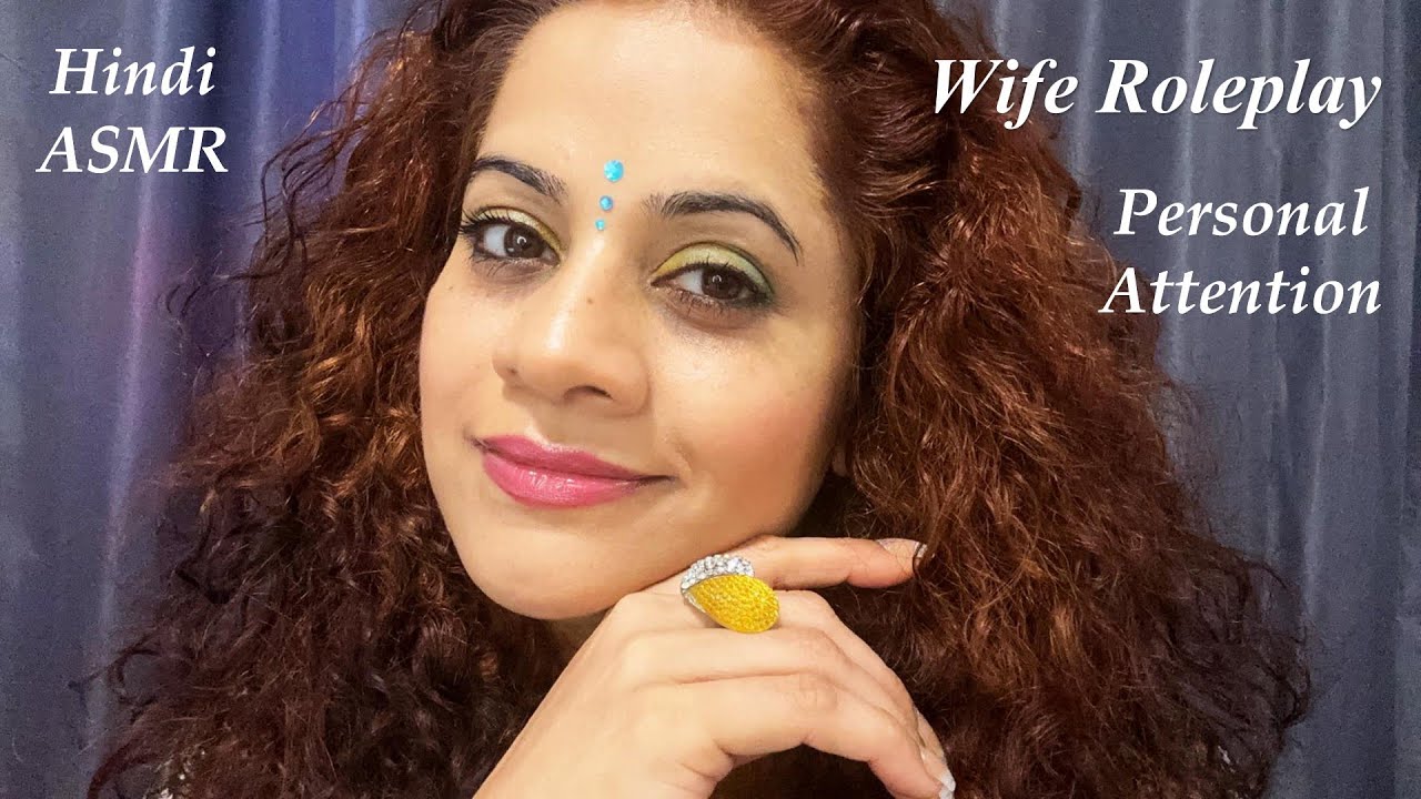 Wife Pampering You to Sleep ASMR | Soft Spoken | Wife Roleplay ❤️ Hindi ASMR