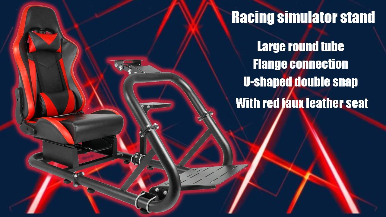 Supllueer Racing game simulator stand installation video-54D
