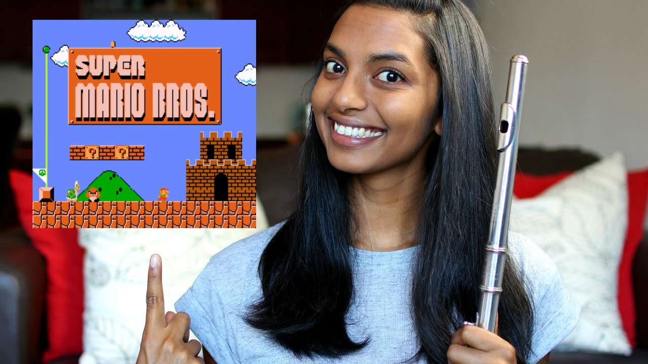 Super Mario Bros Theme - Flute Cover