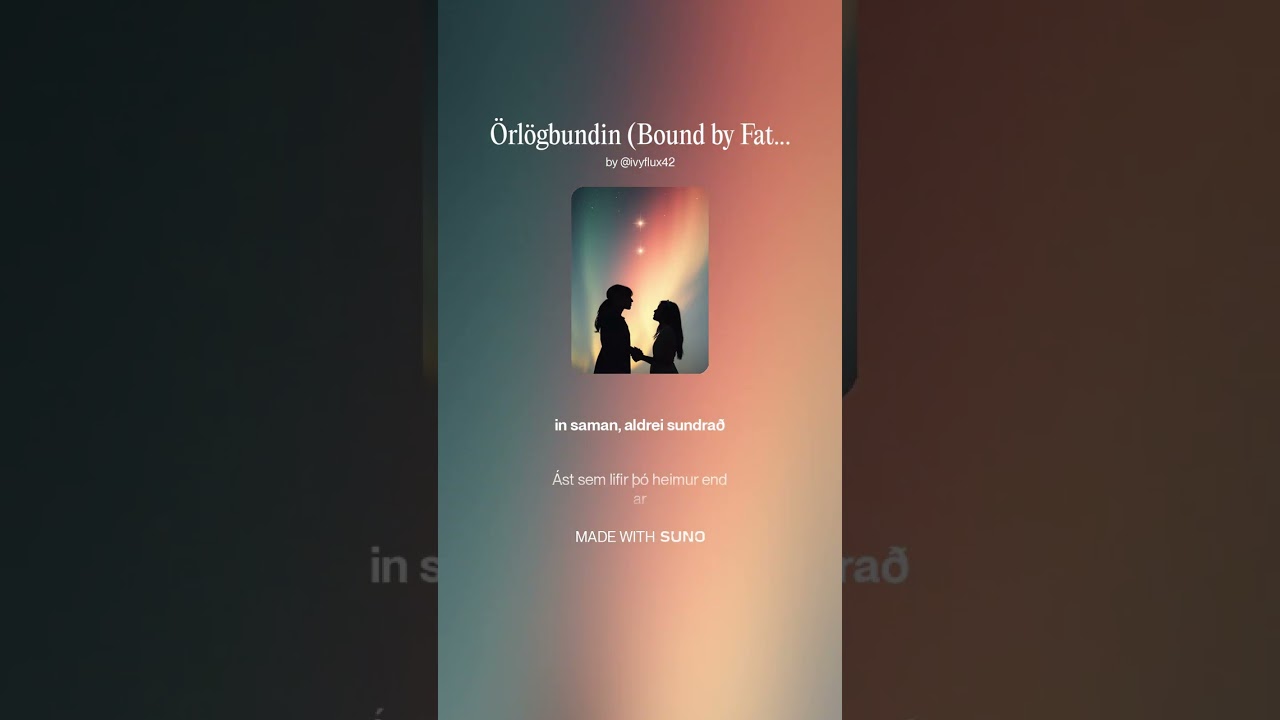 Örlögbundin (Bound by Fate) - Cyberrúnir - Happy Valentine's Day! 