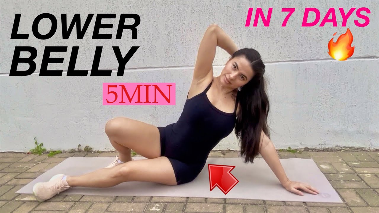 HOW TO LOSE LOWER BELLY FAT IN 7 DAYS - NO REPEAT - NO EQUIPMENT