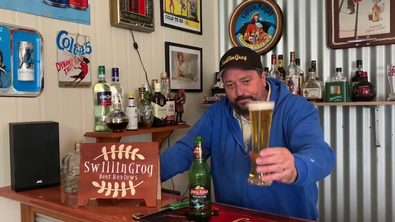 James Boag's Premium Lager 4.6% ABV - SwillinGrog Beer Review