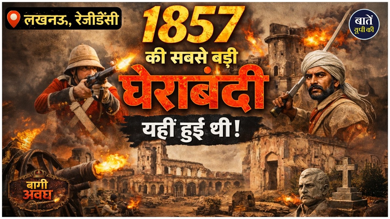 1857 Revolt Secrets: Lucknow Residency का असली इतिहास | Baghi Awadh | Baten UP Ki || Ep: 11