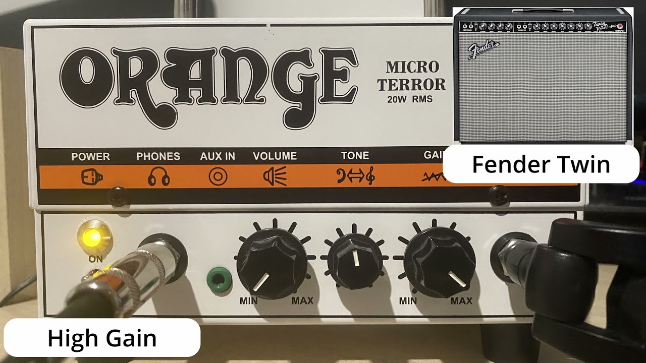 Micro Terror Headphone Out Using IR's - Gigs and Guitars