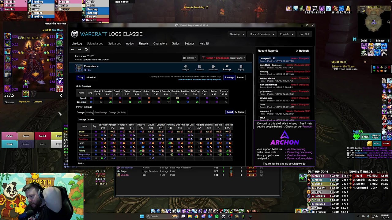🔴 ToT 10 Man Main Raid | speed kills tonight? | !Discord