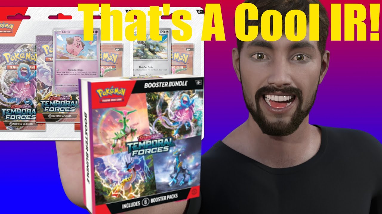 That's A Cool IR! Opening Temporal Forces 3-Pack Blisters and Bundles