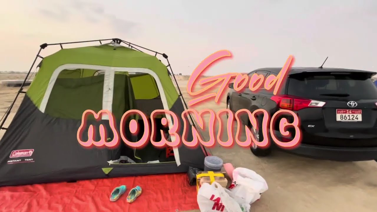 COUPLE CAMPING EP.1 @ THE UAE CAMPING SPOT, AL MIRFA ABU DHABI