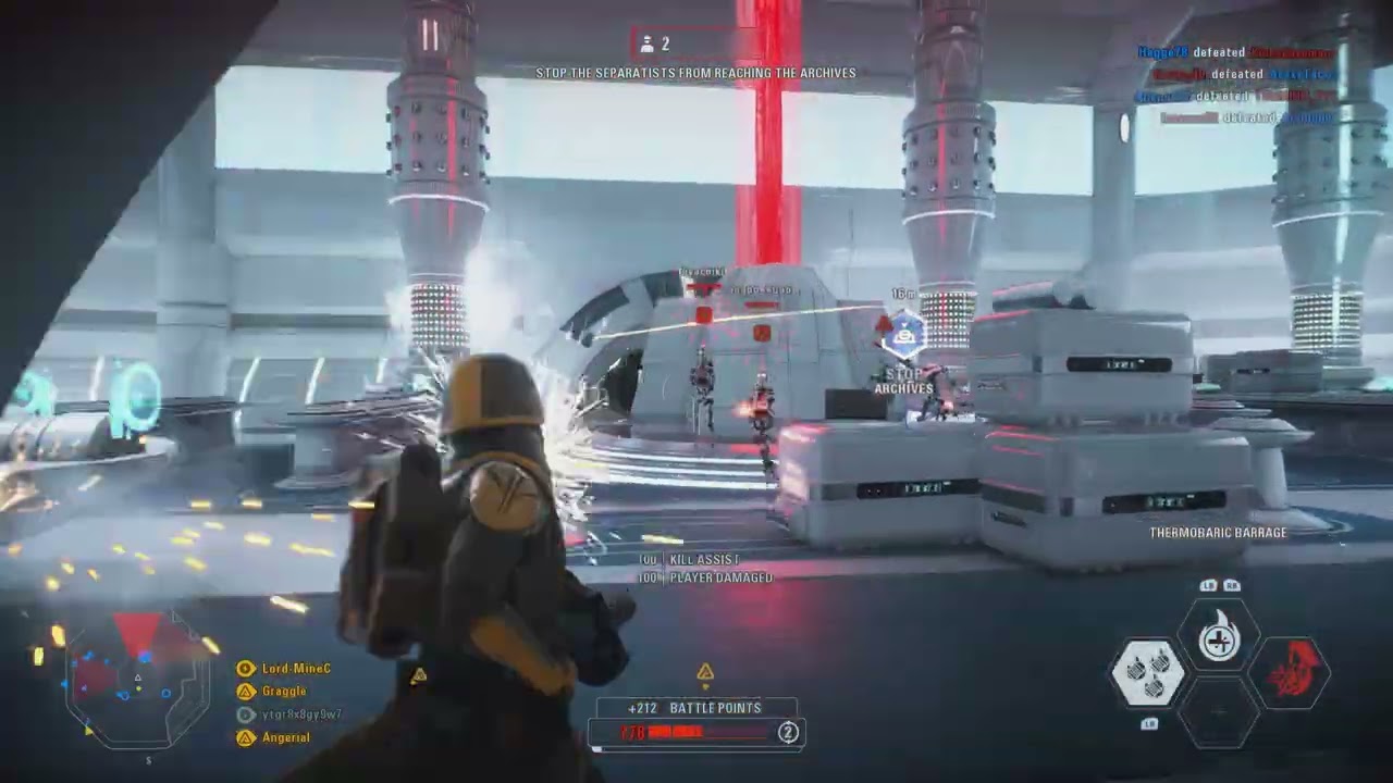 Star Wars Battlefront 2 Galactic Assault Gameplay No Commentary