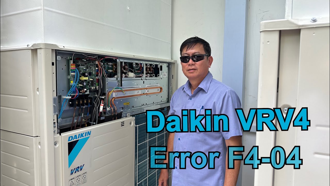 How to solve newly installed VRV air conditioner is showing an error [HVAC]