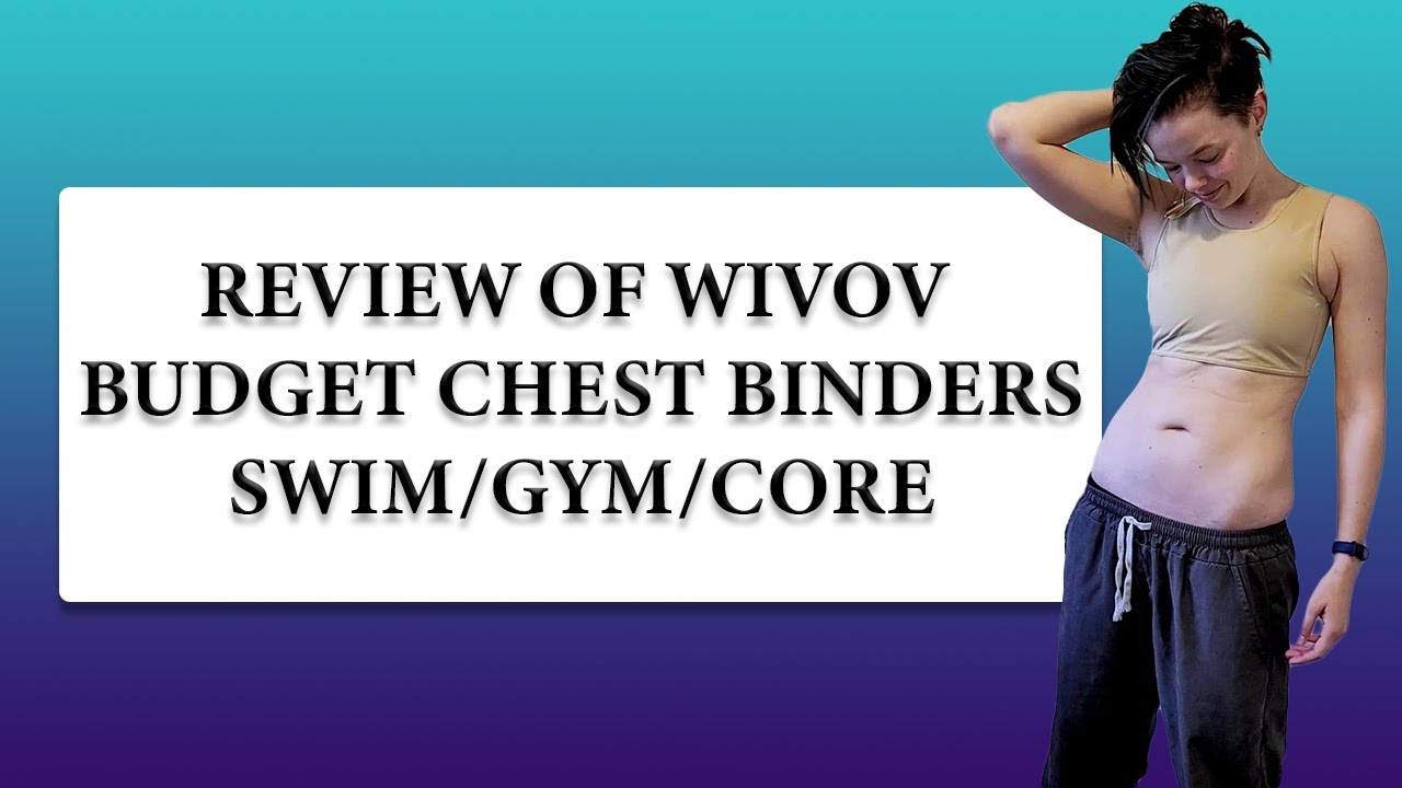 Full review of WIVOV Chest Binders (Swim/Gym/Core) - Budget friendly!