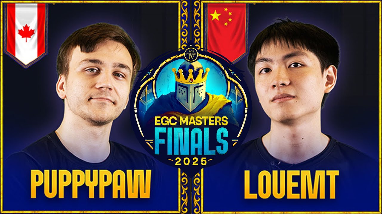 See voll Holz - puppypaw vs loueMT - UB Viertelfinale - EGC Masters Finals 2025 - Age of Empires 4