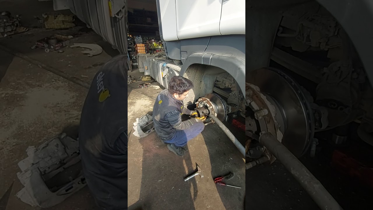 scanıa r 400 fren disk i ve balata değişimi öksüz oto fren servisi payas  hatay 🇹🇷