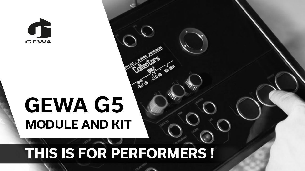 Welcome GEWA G5 - This is for performers!