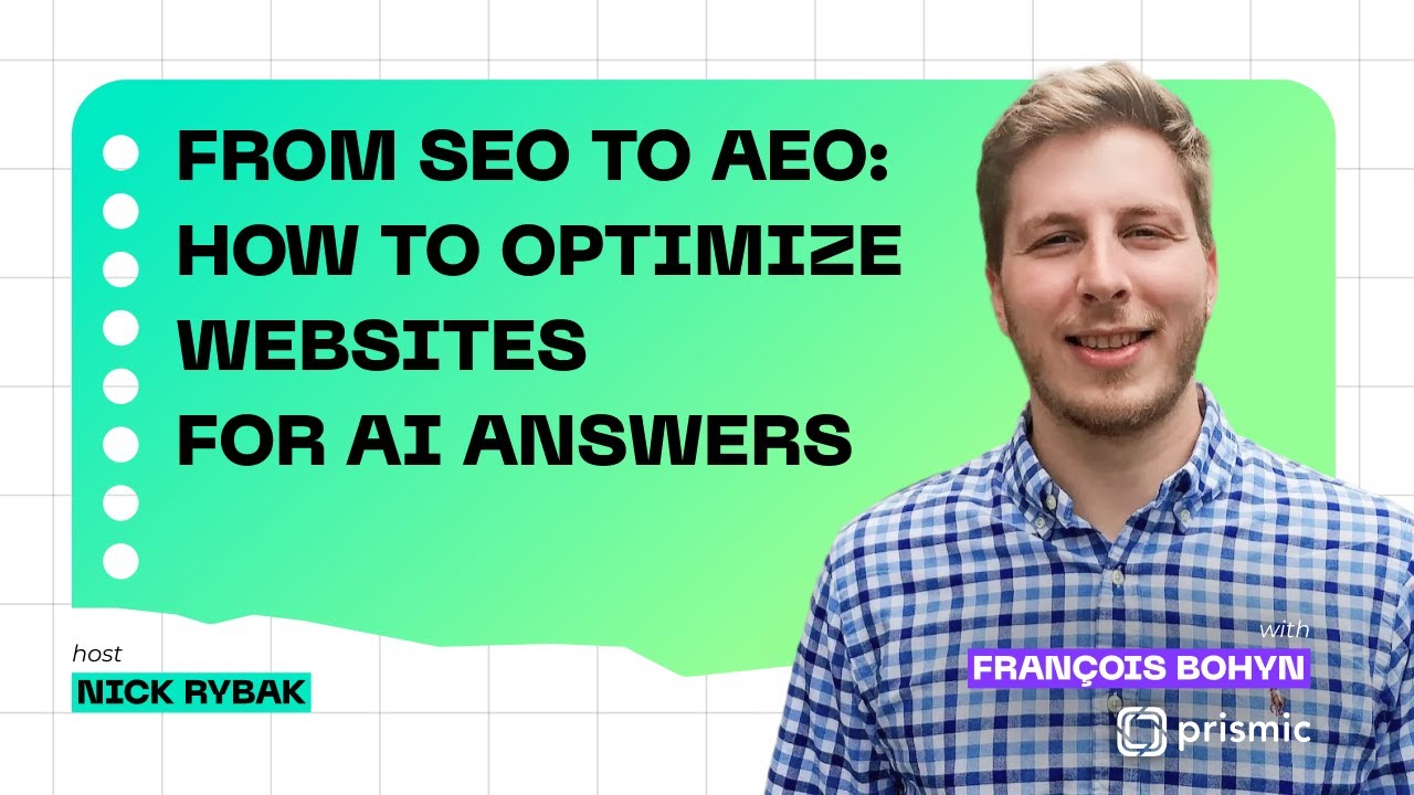 From SEO to AEO: How to Optimize Websites for AI Answers
