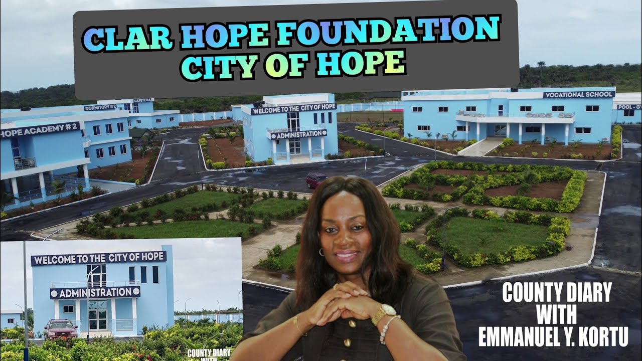 INSIDE THE CLAR HOPE FOUNDATION CITY OF HOPE LIBERIA