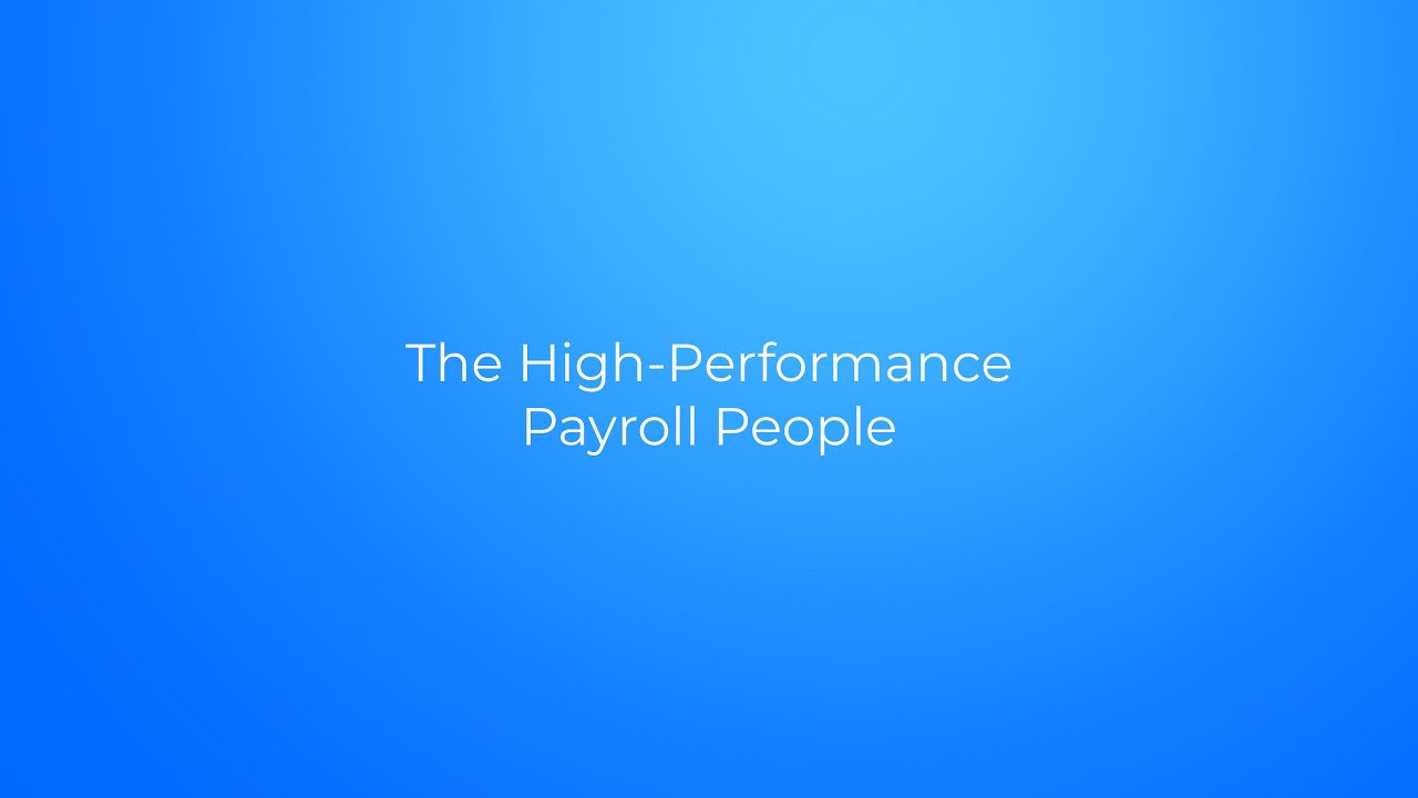 High Performance Payroll - CloudPay