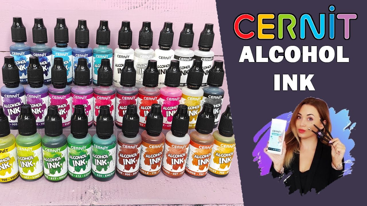 НОВИНКА от CERNIT - ALCOHOL INK | Спиртовые чернила |