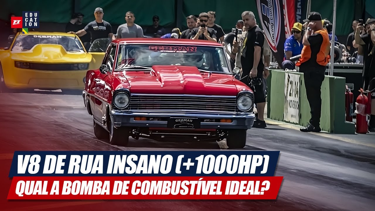 V8 de Rua Insano (+1000HP)! Qual a Bomba de Combustível Ideal? | FT Education Responde #79