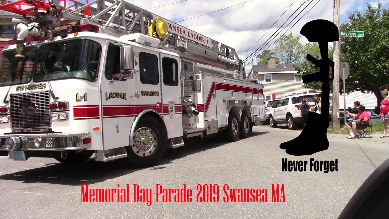 Memorial Day Parade 2019 Swansea Massachusetts Full Video