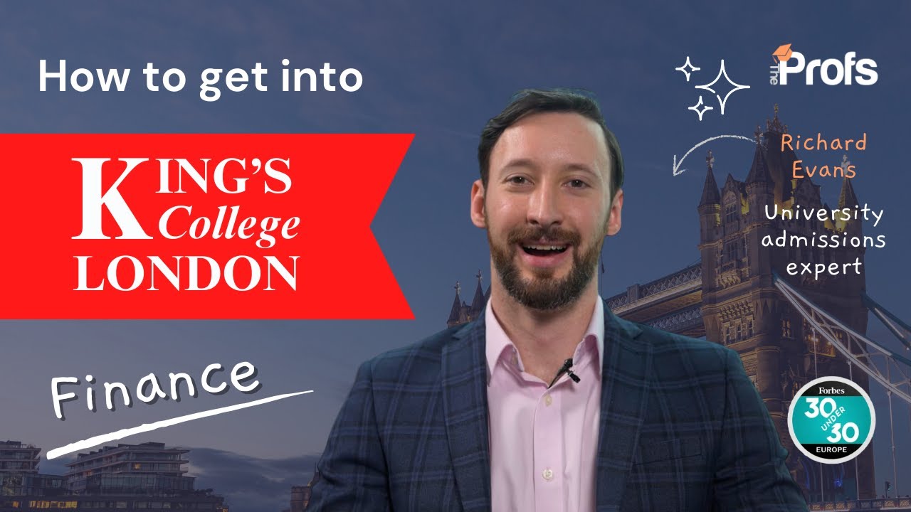 HOW TO GET INTO KCL FINANCE
