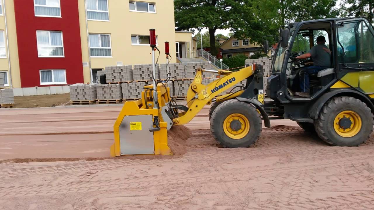 Gritzke PlanFix2 neu 3 Planiermaschine mit Materialauf-/ und Abgabefunktion