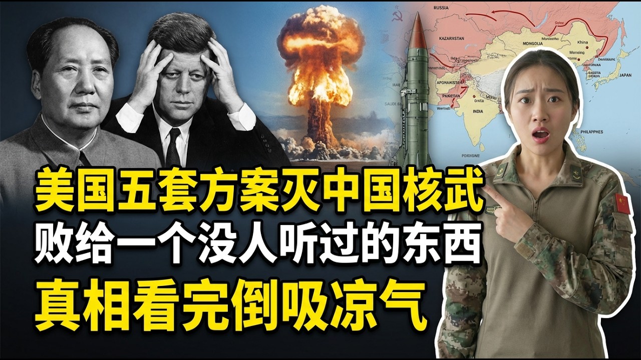 同样是造核武器，美国当年为什么不阻止中国？真相远比你想象的恐怖