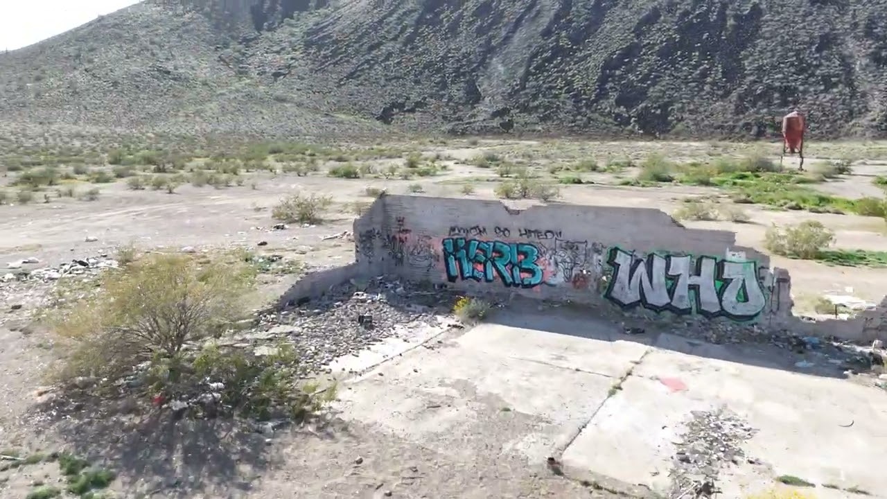 Drone over Desert