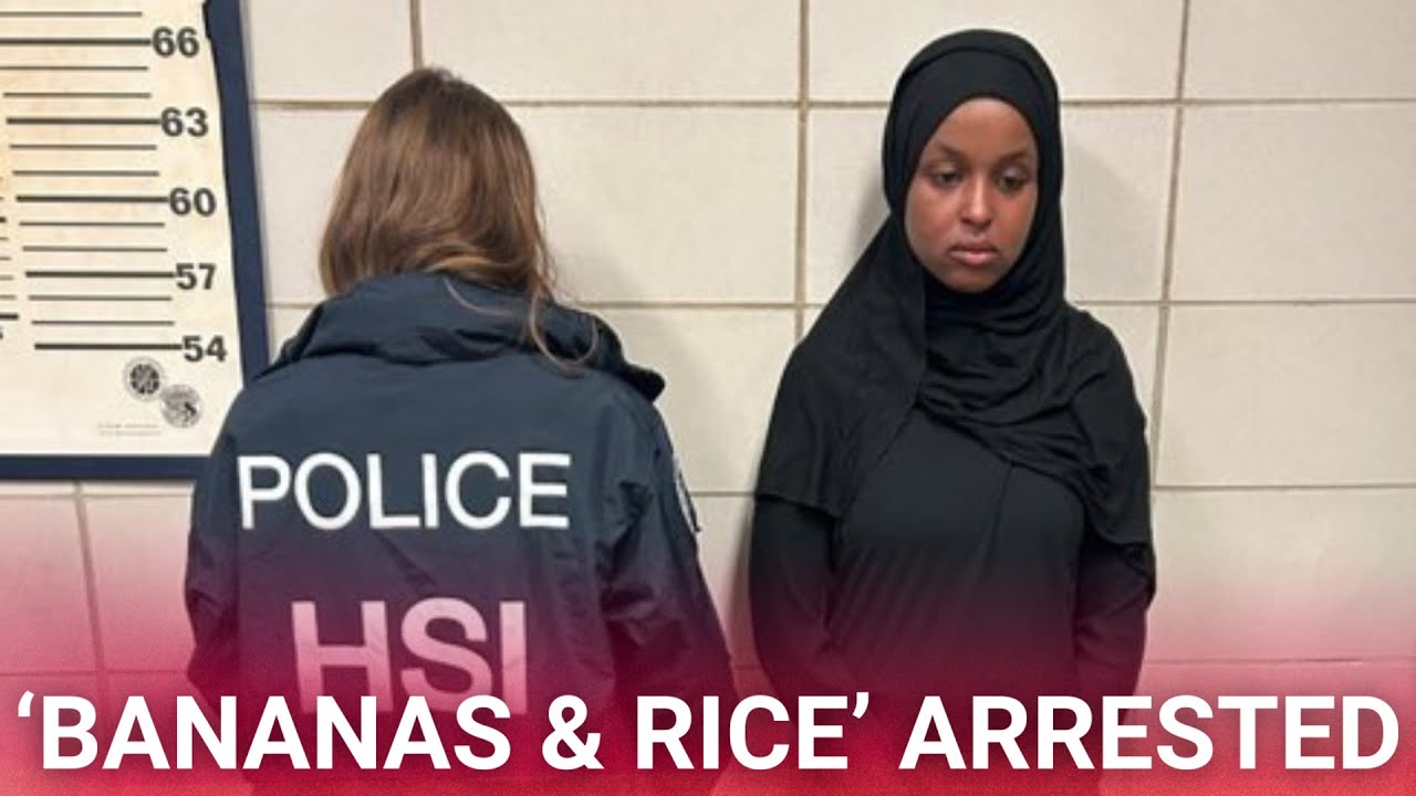 'Bananas and rice' girl arrested for allegedly &lsquo;assaulting' or 'impeding' law enforcement