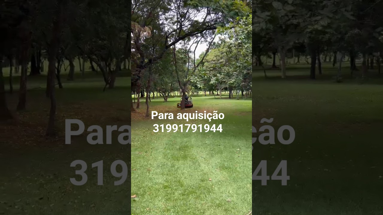 Trator para cortar grama Husqvarna Giro Zero, alt&iacute;ssima produtividade e durabilidade