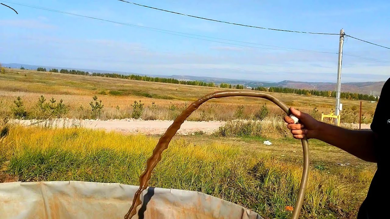 грязная вода из скважины, как очистить