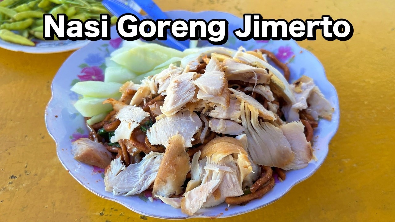 NASI GORENG JIMERTO BUKA PALING PAGI di SURABAYA