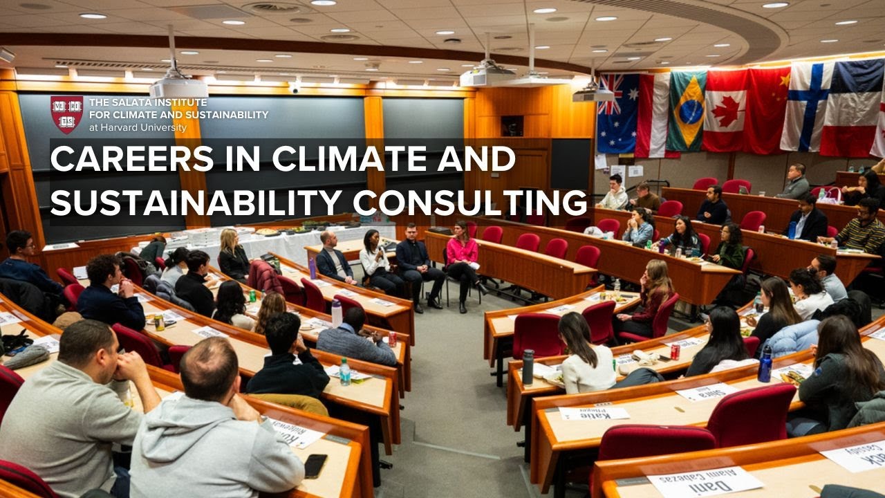 Careers in Climate and Sustainability Consulting