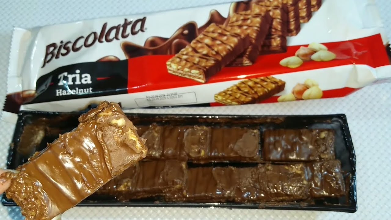 Chocolate Hazelnut Wafer - Biscolata Product Review & Rating