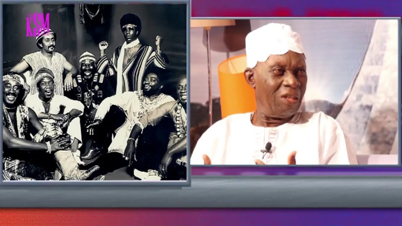 KSM Show- Master drummer and songwriter Sol Amarfio of Osibisa group hanging out with KSM