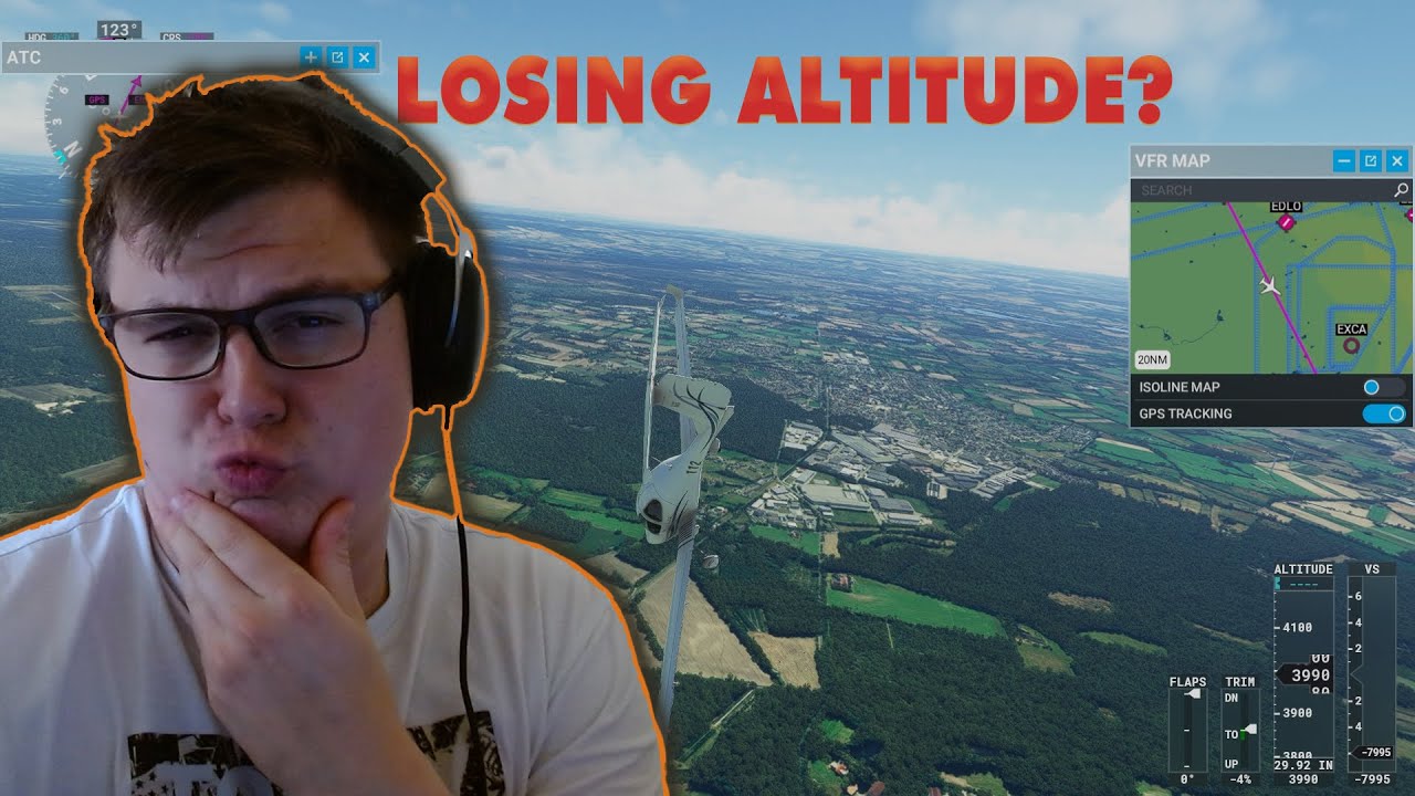 BEGINNER tries to FLY on Microsoft Flight Simulator