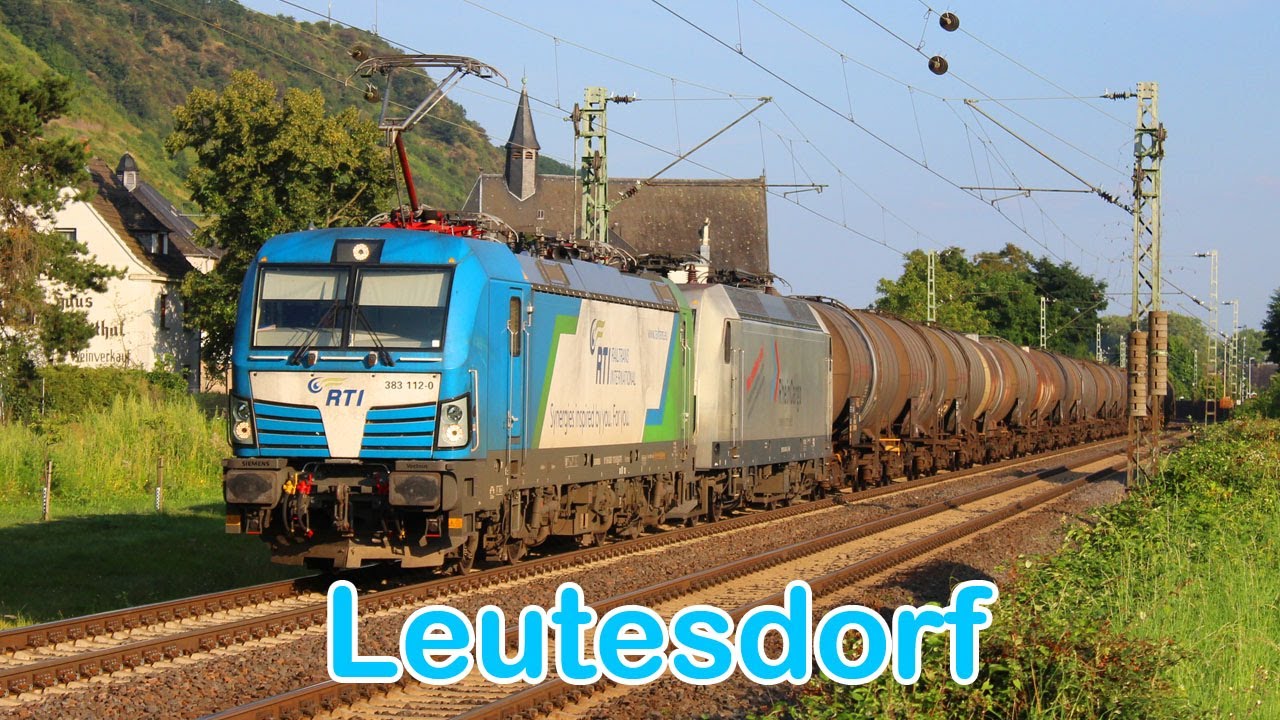 Rail Traffic: Leutesdorf (D) 12-08-2021