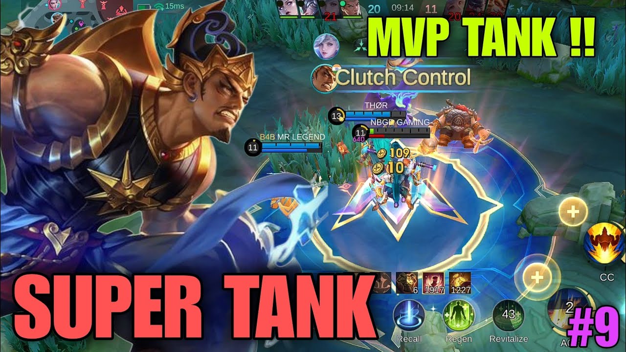 MVP TANK!! SUPER TANK GATOTKACE  || BEST ROAM