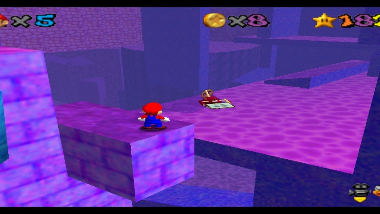 SM64 Treasure World - Tsucnenst's Dream