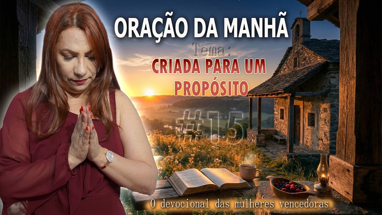 ORAÇÃO DA MANHÃ - 15 DE MARÇO - O DESCANSO DO SENHOR #015 - OUÇA O QUE DEUS VAI FALAR CONTIGO AGORA!