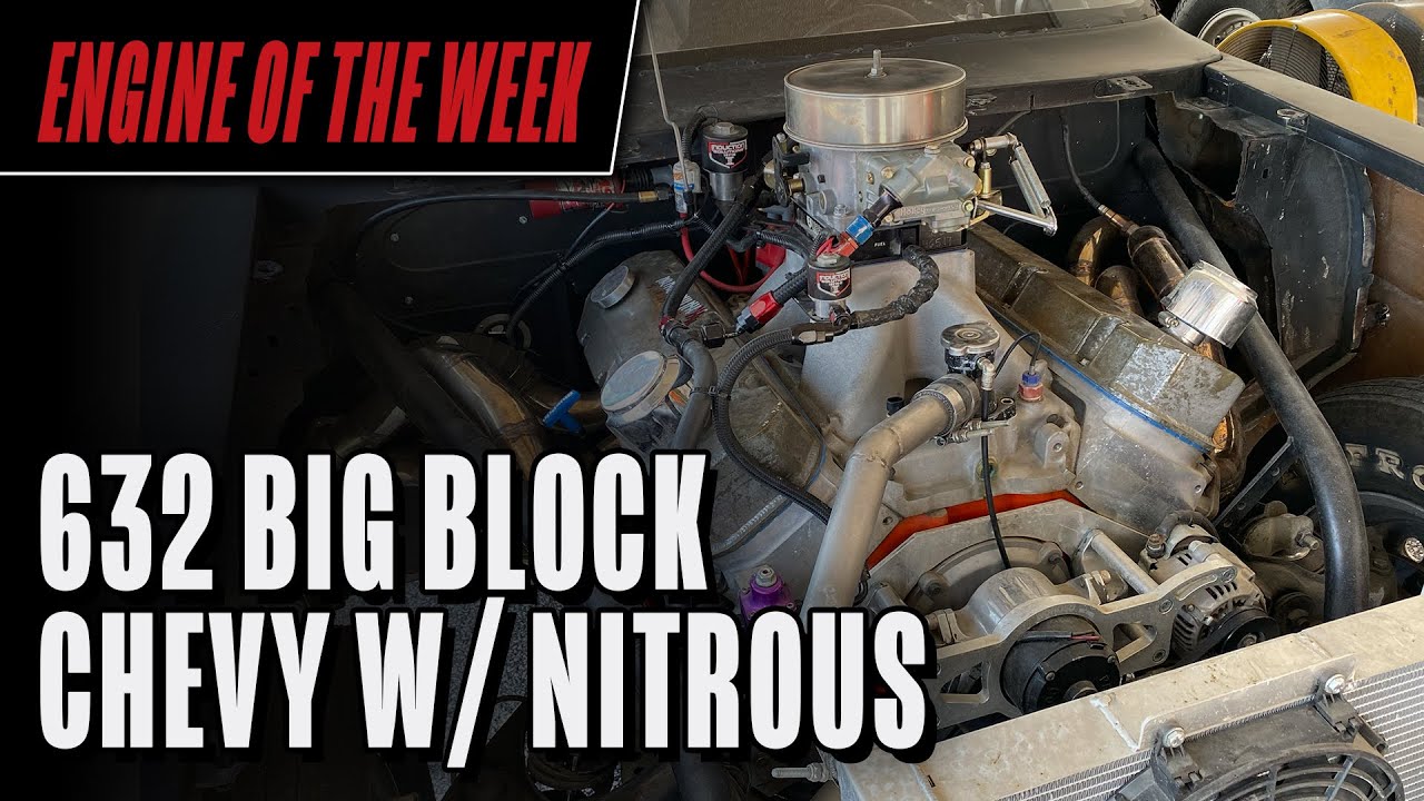 BluePrint 632 cid Big Block Chevy Nitrous Engine