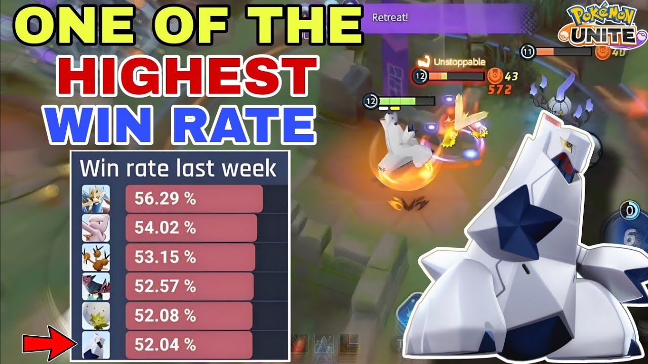 Surprisingly DURALUDON is One of the Highest WIN RATE Pokemon Right Now | Pokemon Unite