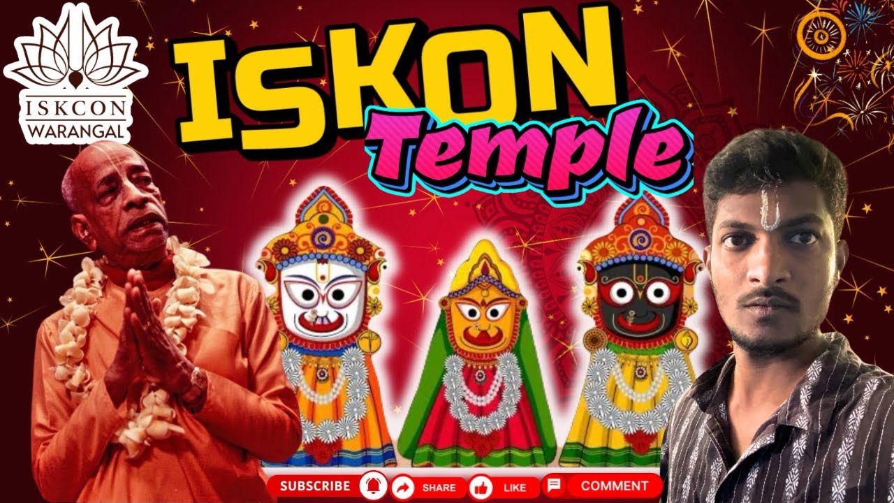 Iskon Temple Waranagal|వరంగల్ ఇస్కాన్ టెంపుల్|#srilaprabhupada #iskonwarangaltemple #krishnabhajan