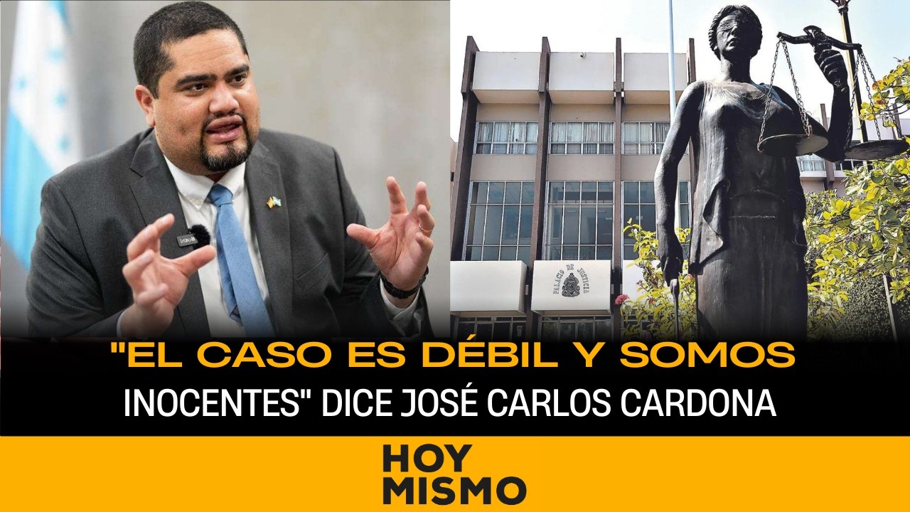 “El caso es muy débil y sostenemos nuestra inocencia”, dice José Carlos Cardona.