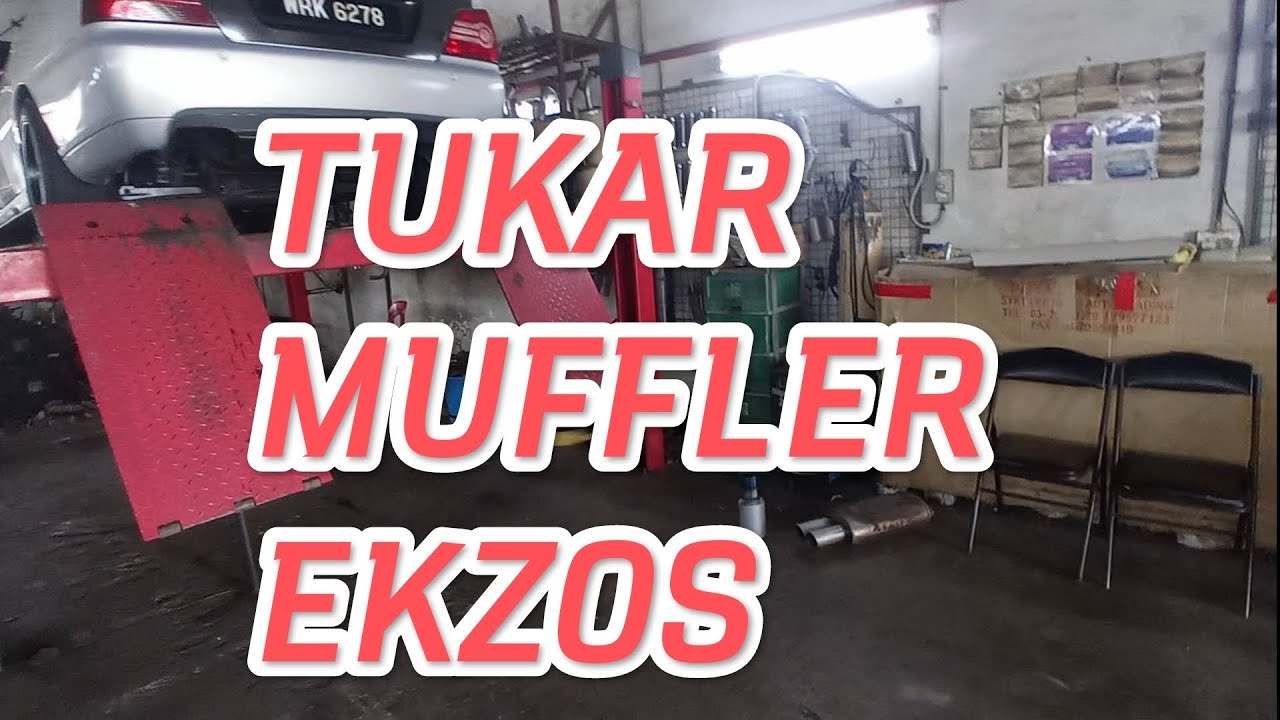 PROTON WAJA CPS : tukar muffler ekzos ke single tips