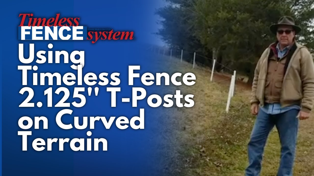 Using Timeless Fence Rigid PVC 2.125