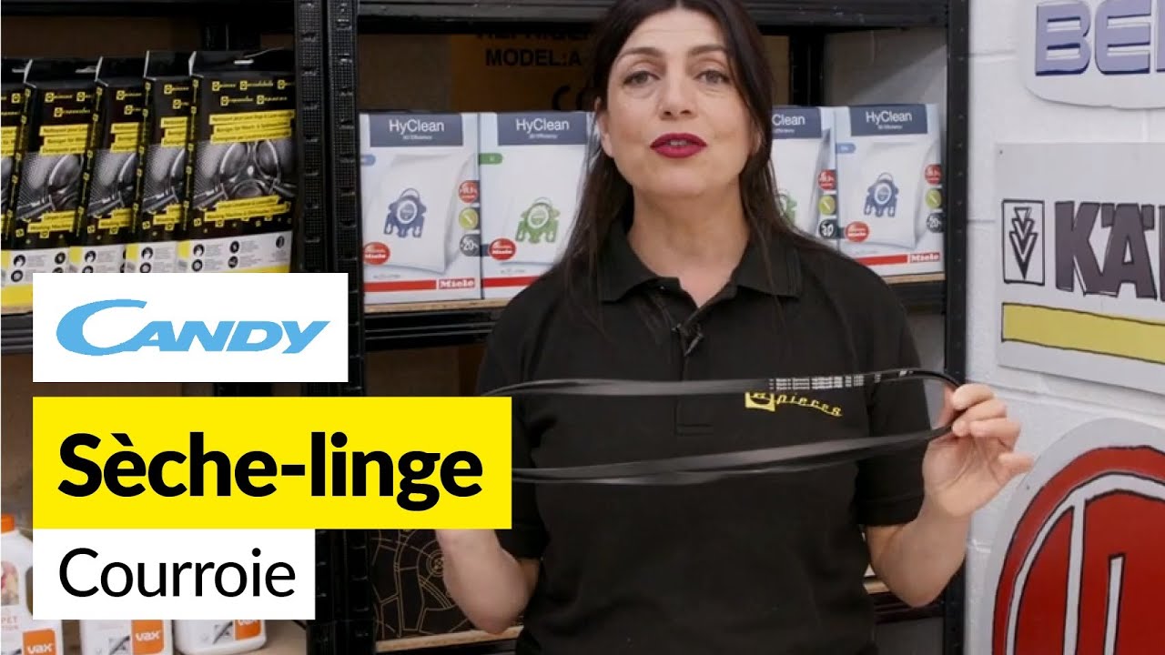 Comment remplacer la courroie sur un sèche-linge Candy