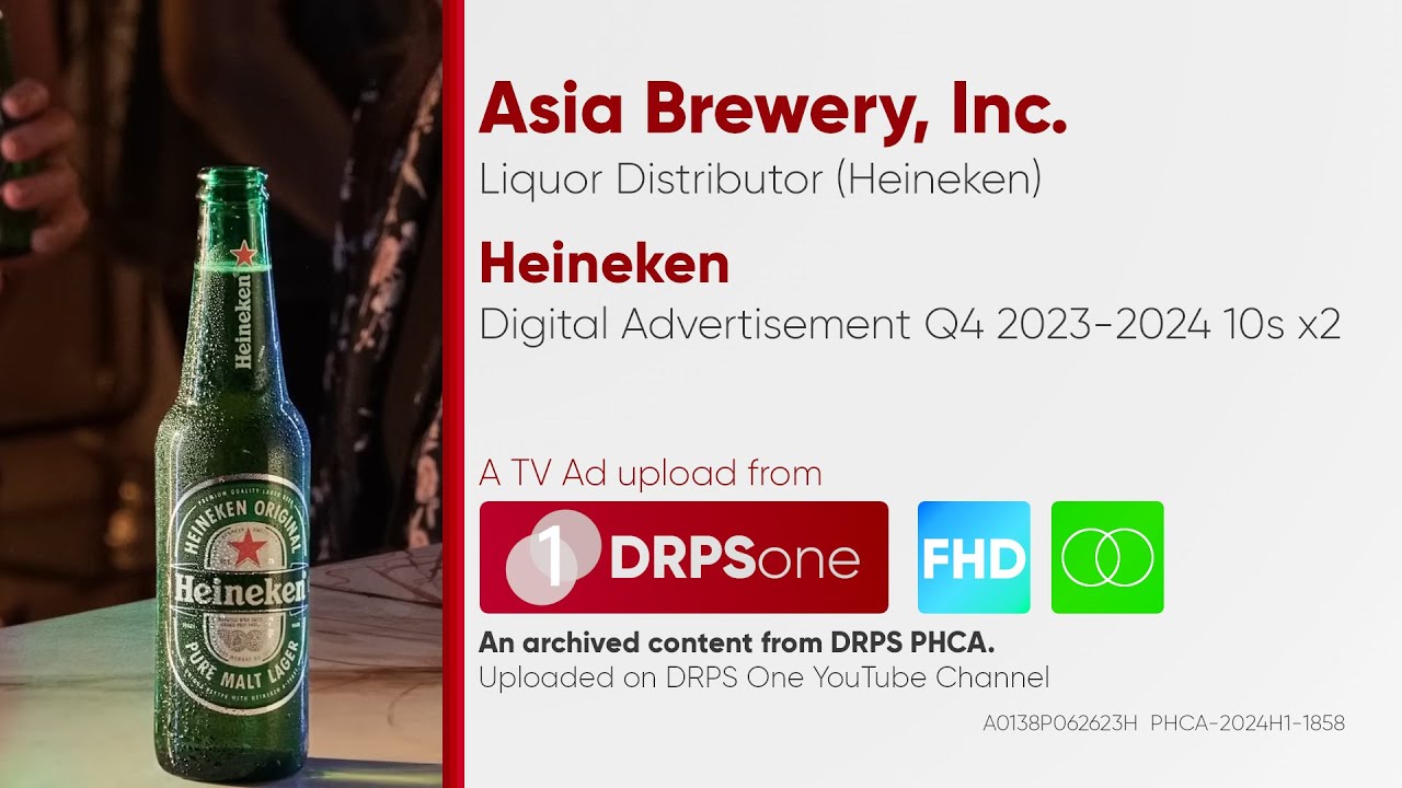 Heineken Digital Ad Q4 2023-2024 10s x2 (Philippines) [HD/ST]