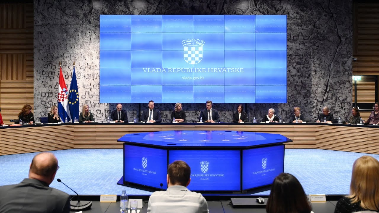 Predsjednik Vlade Plenković na sjednici Povjerenstva za osobe s invaliditetom (30.11.2023.)