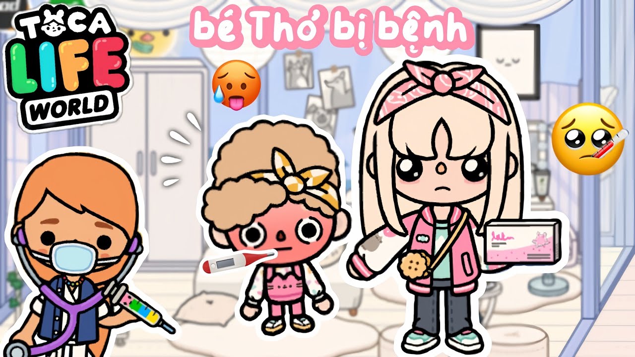 B&eacute; Thỏ Bị Bệnh Mất Rồi 🤒🥵😱 | Bơ Channel | Toca Boca